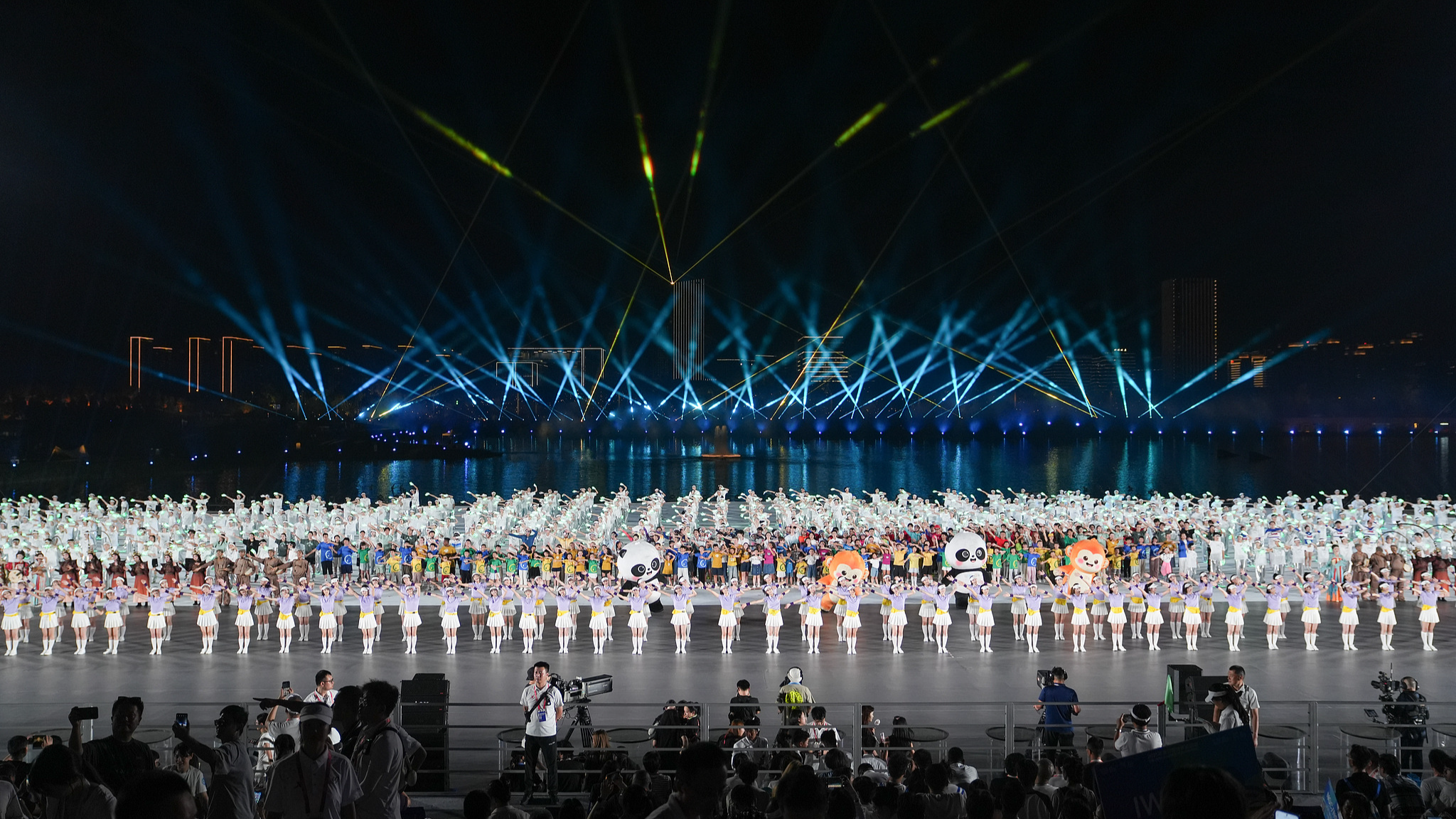 ENJOYGALAXY wearable LED performance at The World Games 2025 Chengdu Opening Ceremony